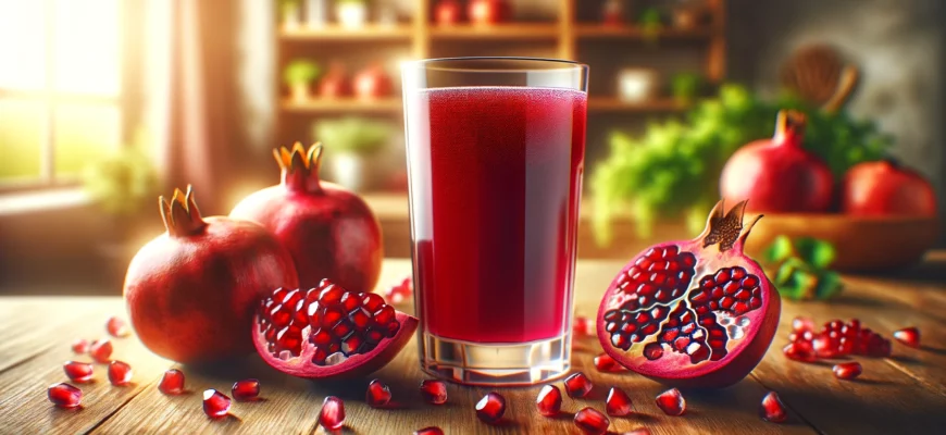 Benefits of Pomegranate Juice